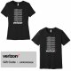 Men's/Women's Citizen Verizon T-Shirt Gift Codes
