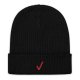 Red Check Recycled Beanie